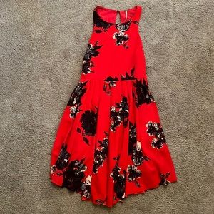 Free people size 0 red dress